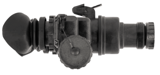 The ATN PVS7-3 Night Vision Goggles Gen 3 is a night vision optic that is meant to be used as a helmet attachment.